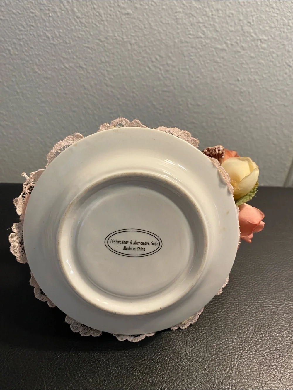 Vintage pin cushion with decorative Trim